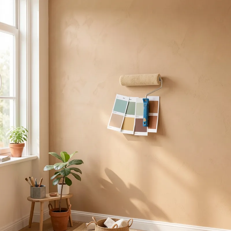 Réussir un effet béton ciré au mur