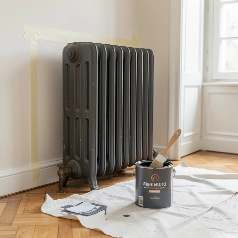 Peindre un radiateur sans le démonter ni l'écailler